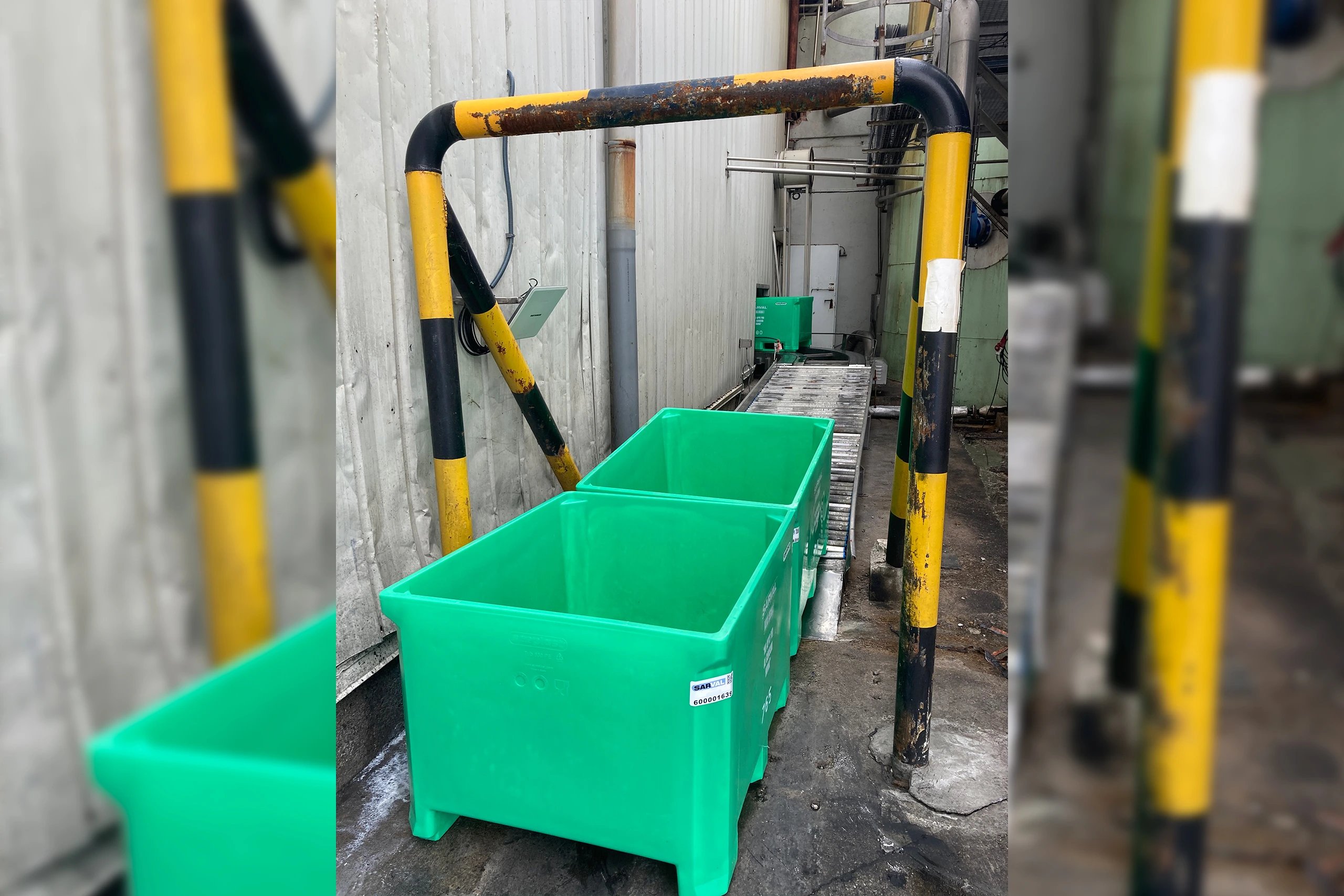 Control de envases SDDR mediante RFID para validar usos autorizados de IBC en plantas de reciclaje